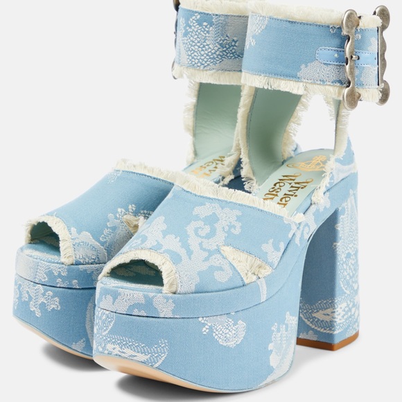 VIVIENNE WESTWOOD
Olde London jacquard platform sandals - Picture 5 of 5